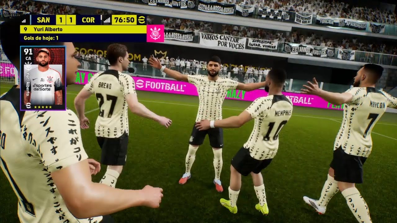 eFootball™_2026 evento Brasileirão , adversário com gameplay sofrível + handicap