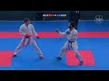 Aykut Kaya (TUR) - Saddridin Saymatov (UZB) - Karate 1 Rabat 2018 - Kumite 60kg Final