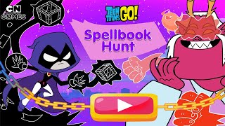 Teen Titans Go Game Walkthrough | Spellbook Hunt | Super Villains Trigon | Cartoon Network screenshot 2