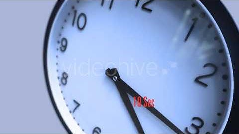 Loop Time Lapse Clock Right Side