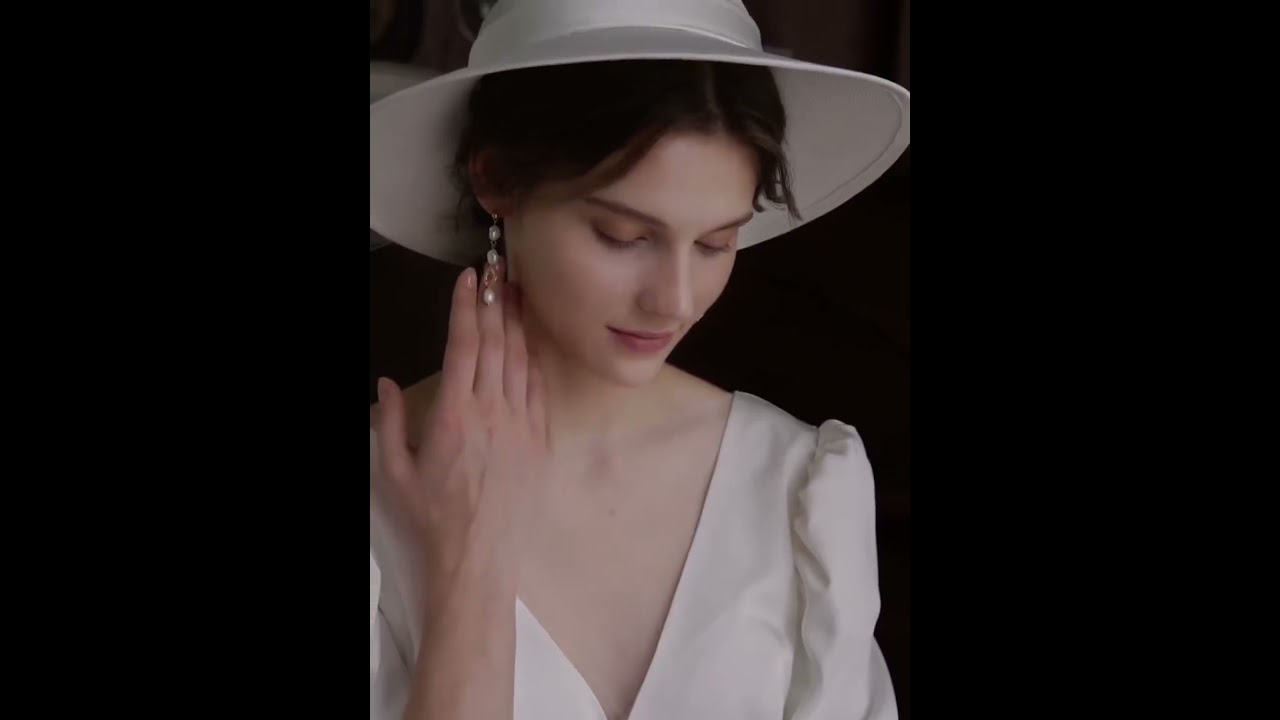 Pendientes perla para primavera 