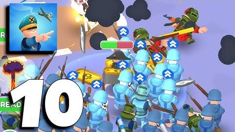 Army Commander - Gameplay Part 10 (Android, iOS) - All Levels