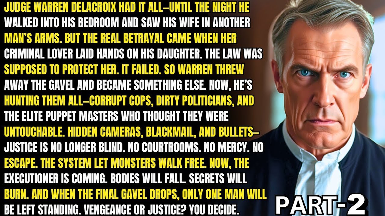 His Wife Betrayed Him—But When Her Lover Hurt His Daughter, JUDGE Became the Executioner!   Part 2