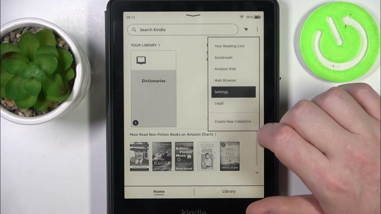 How To Enable & Disable Screen Reader On Amazon Kindle Paperwhite Kids