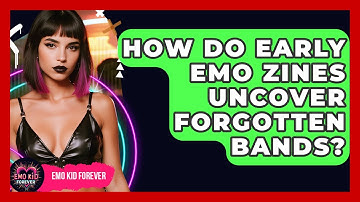 How Do Early Emo Zines Uncover Forgotten Bands? - Emo Kid Forever