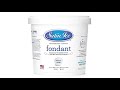 REQUIRED View Easter Evaluation! Satin Ice White Fondant, Vanilla, 2 Pounds