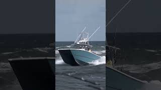FREEMAN CRUSHES THRU ROUGH SEAS | ROUGH INLETS | Boats at Jupiter Inlet