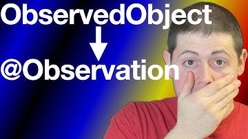 Migrate to Observable from ObservedObject