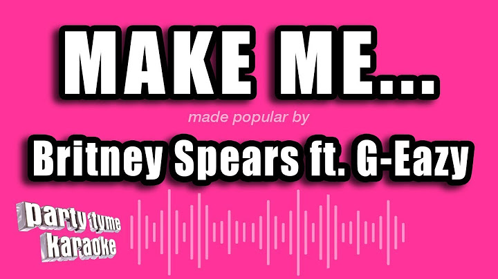 Make Me... Karaoke version - Karaoke performance video thumbnail