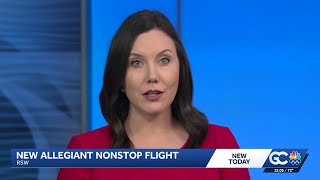 Allegiant Air launches inaugural flight to Southwest Florida International Airport Thursday
