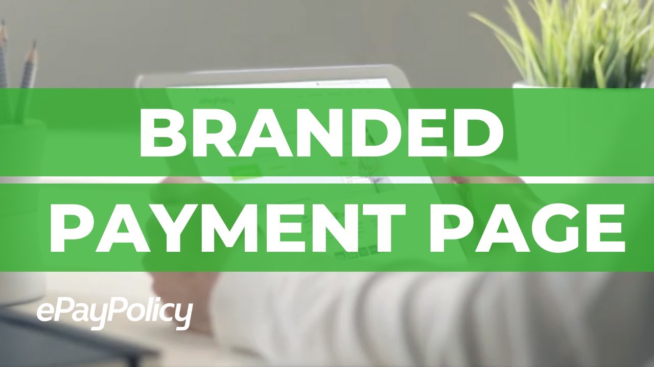 BRANDED PAYMENT PAGE