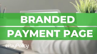 BRANDED PAYMENT PAGE