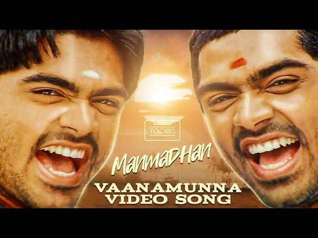 Manmadhan | Vaanamunna Video Song | Silambarasan, Jyotika | Yuvan Shankar Raja | #ThinkTapes class=