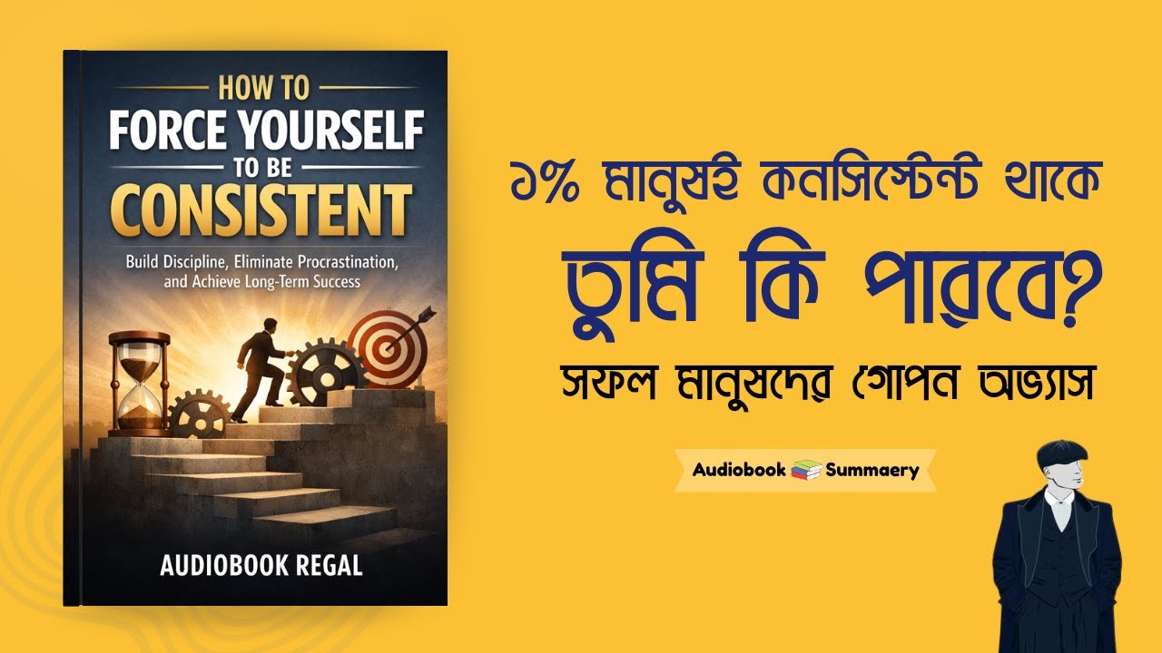 How to Force Yourself to Be Consistent Summary | ডিসিপ্লিন গড়ো, সফলতা পাও | Bangla Audiobook
