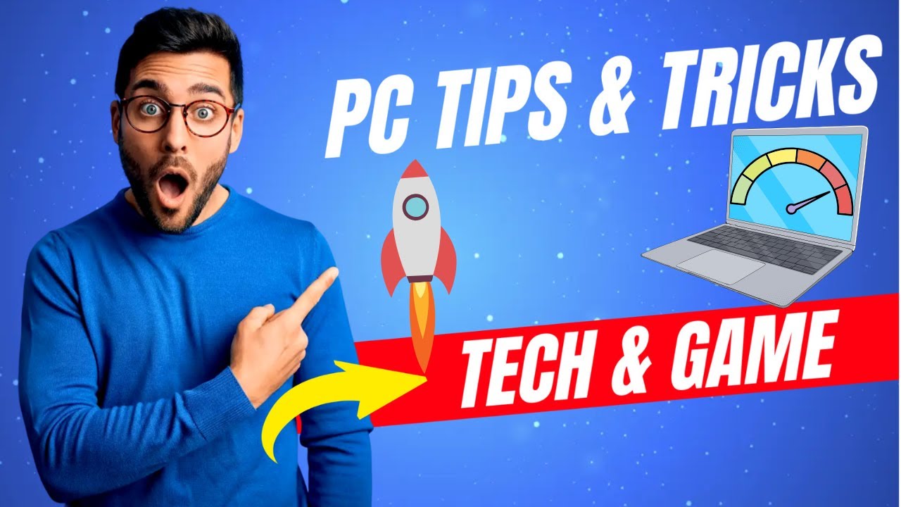 PC Tips & Tricks for Best Performance | Tech Game with Azlan | - YouTube