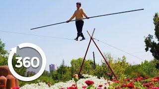 Meet the Last Tightrope Dancer | Yerevan, Armenia 360 VR Video | Discovery TRVLR