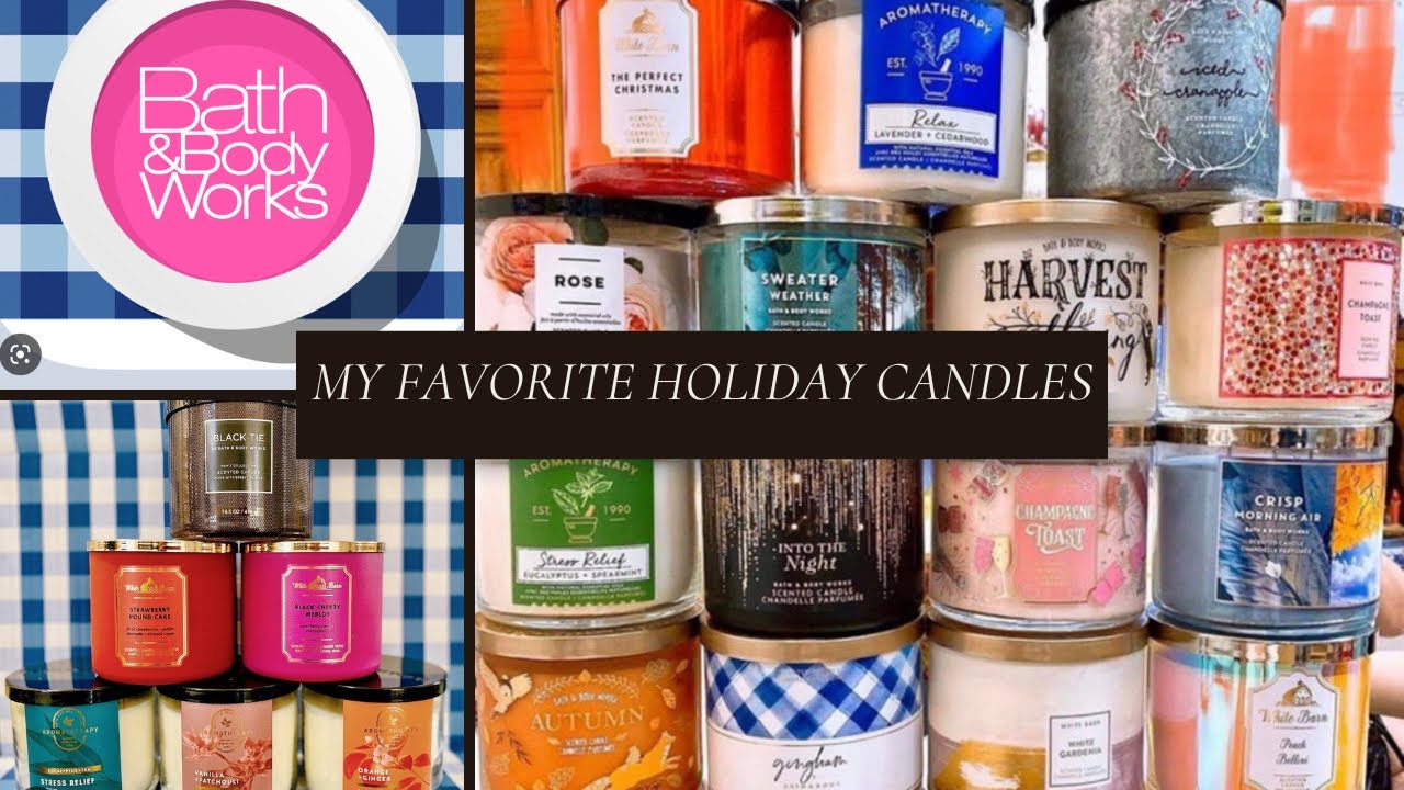 My Favorite Holiday Candles | BATH & BODY WORKS