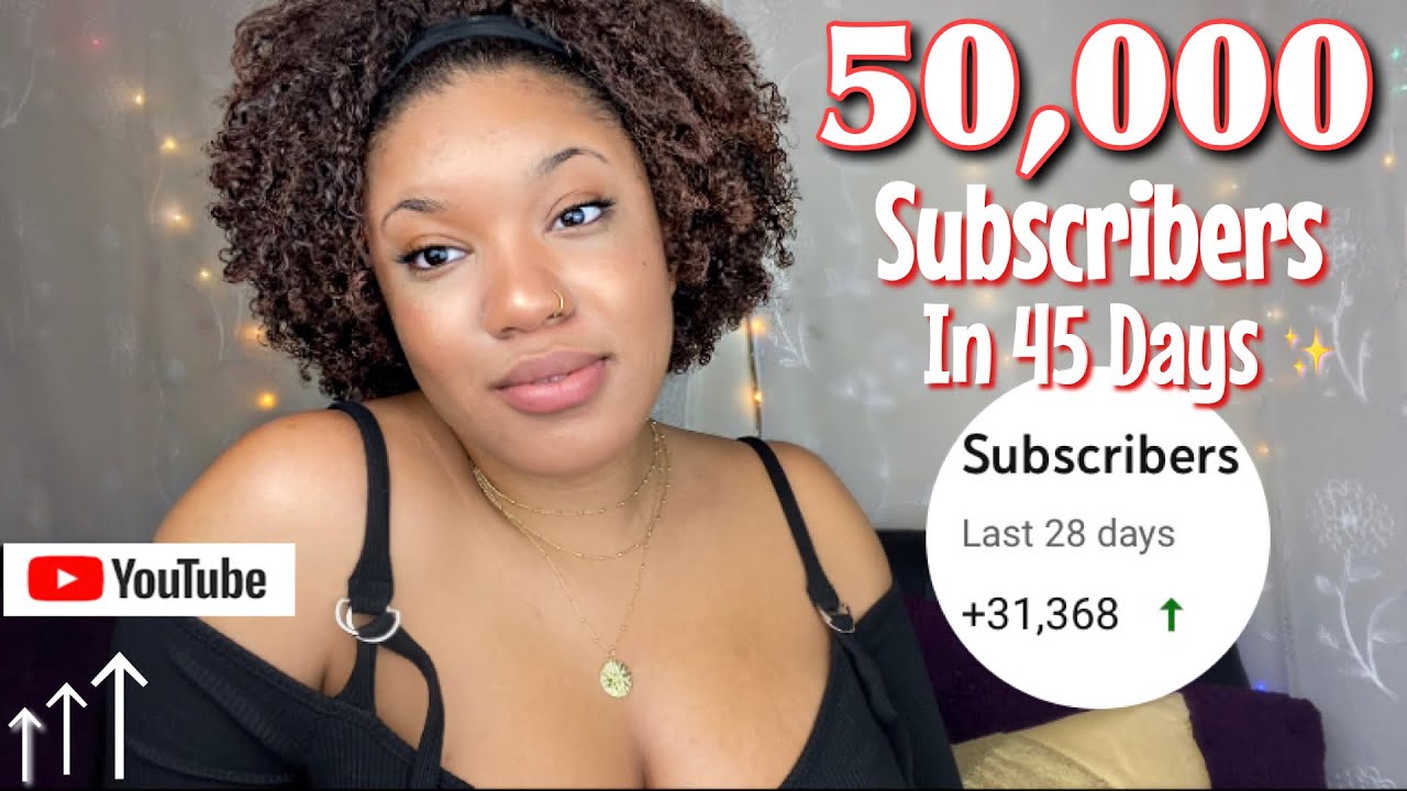 THIS is how i gained 50K SUBSCRIBER in only 1 MONTH and how you can too! Step by step youtube guide