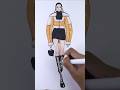#fashiontutorial #drawing #fashionillustration #fashiondesign #runway