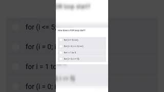 js for loop questions quiz 🙄🤔🤔 #js #javascript #programming #quiz #questions #interviewquestions screenshot 1