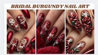 Classy Baddie#Nails#spring#Boujee nails#latina#burgundy#nailpolish#Summer nail art#2025shorts#shorts