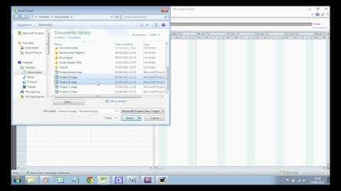 Microsoft Project Training Tutorial:  Master Projects