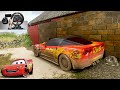 Lightning McQueen Reborn | Forza horizon 4 Rebuilding | Steering wheel + Shifter gameplay