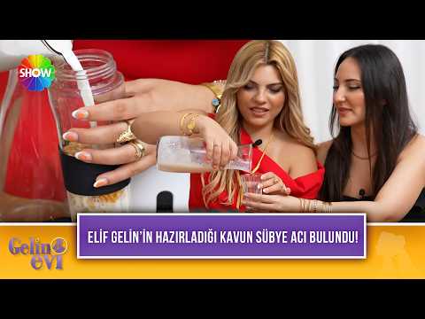 Elif Gelin misafirlerine kavun sübye hazırlıyor! | Gelin Evi 1755. Bölüm