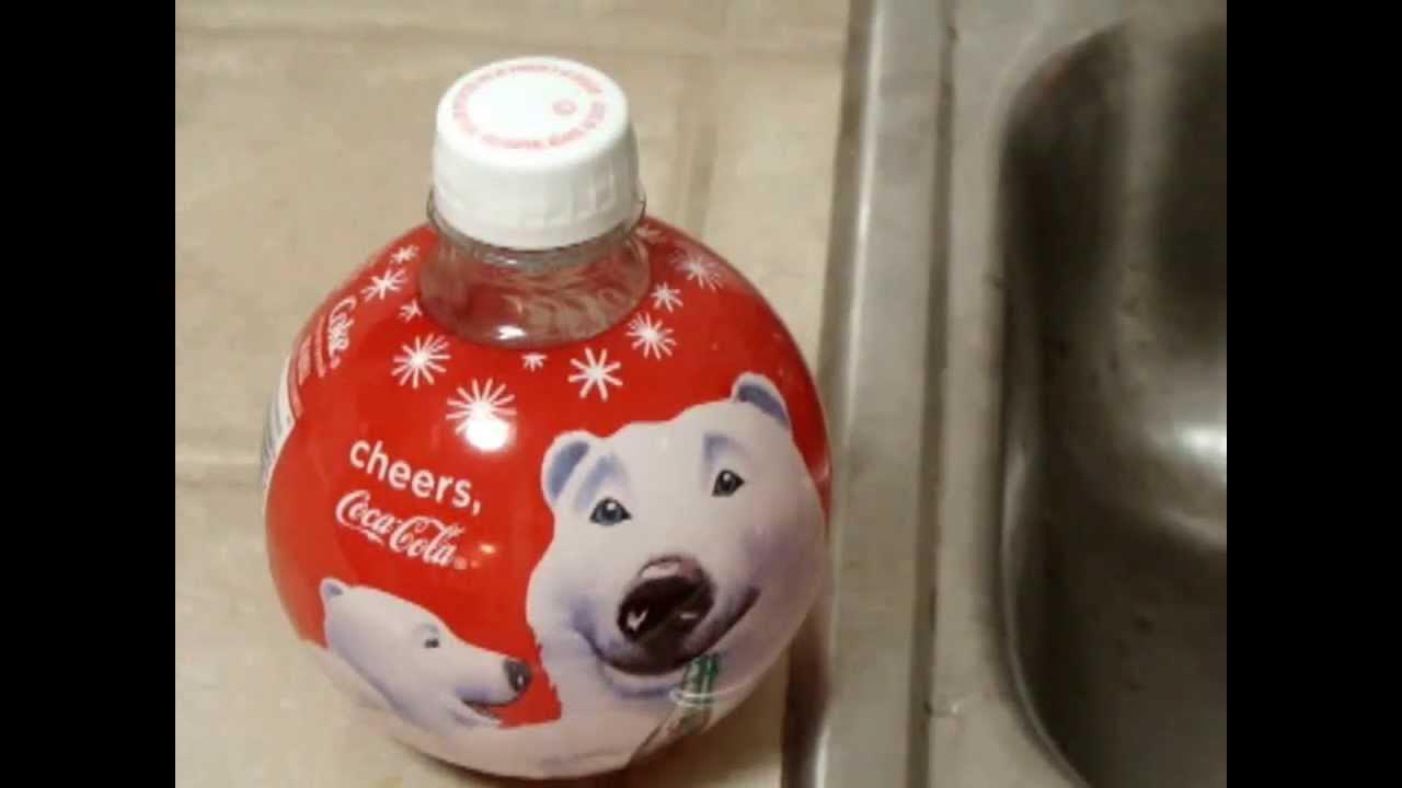 How to empty Coke bottle Without Opening It YouTube