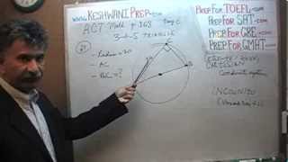 ACT Math Day 6, p167, p168, Official Prep Guide, 3-4-5 Triangle, Tutor via Skype - SAT, GRE, GMAT