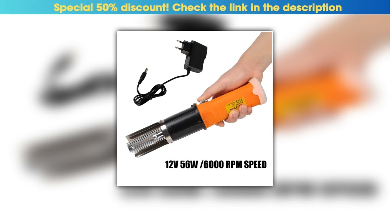 Editor’s Choice Fishing Scalers Scraper 6000 RPM EU Plug Fish Scale Planer Electric Fish Scaler Sea