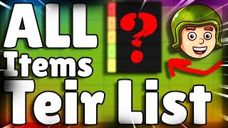 ALL Items Tier List (*NEW* Weapons) | ZombsRoyale