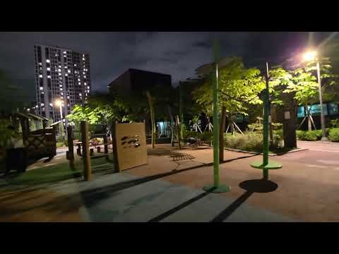 산성역자이푸르지오 밤산책 풀벌레소리
