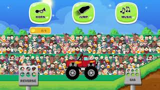 Monster Trucks Games for Kids | level 5-8 "Android GamePlay HD" screenshot 5