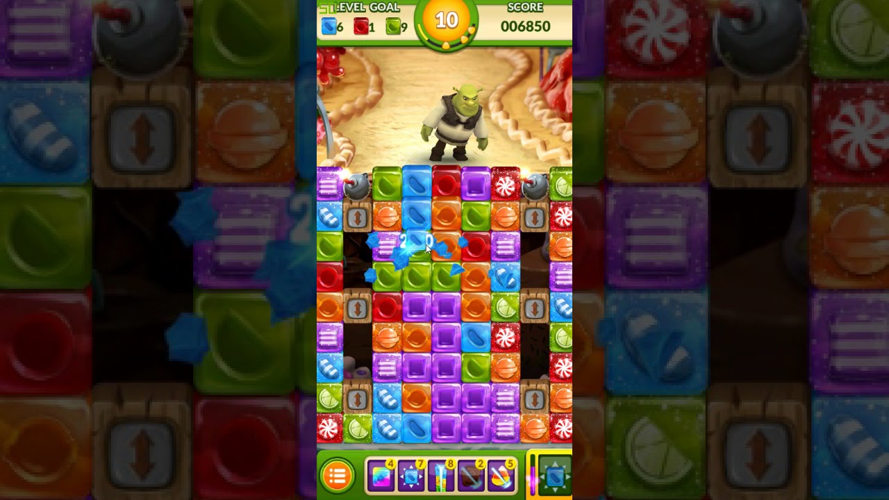 Shrek Sugar Fever level 187 no boosters 😈