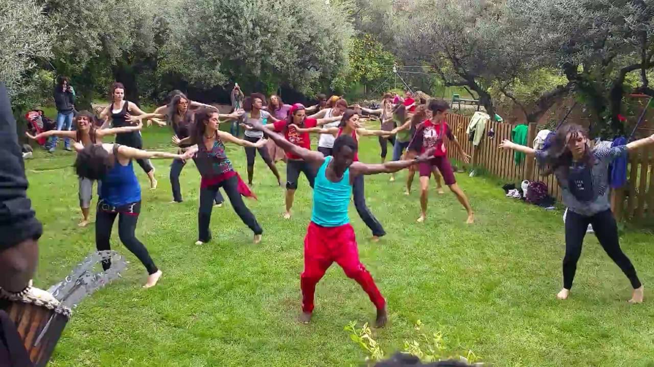Taller de Danza africana con Ahmed Lamine Soumah - Ritmo SOLI 2015
