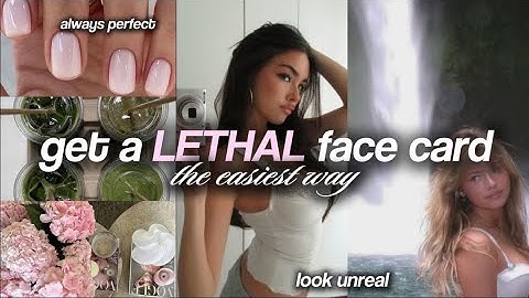 how to have a LETHAL face card FAST | always look put together 🤍