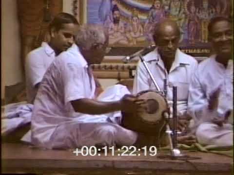Palghat Raghu Live Video Thani Avarthanam, 1980s