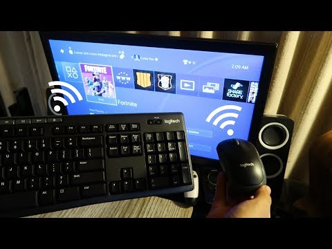 Video: Hvilke trådløse tastaturer fungerer med ps4?