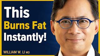 The Science Based Way To Lose Visceral Fat Effectively Dr  William Li with captions