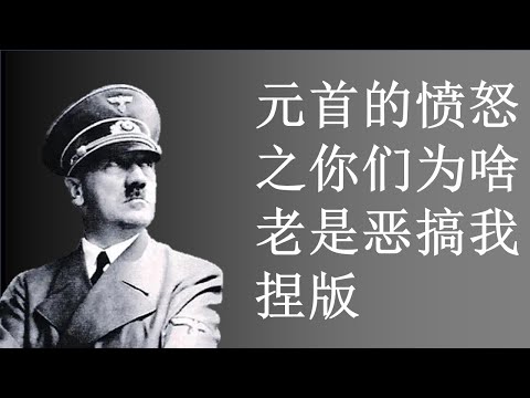 元首的愤怒之你们为啥老是恶搞我捏