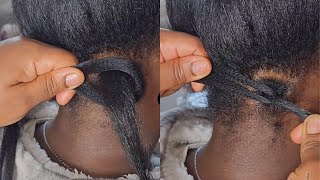 Cant grip braids🤩  watch this video  4(four) easy ways to start braids for beginners