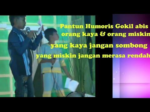 Pantun Humor Gokil Abis Madura Orang Kaya Dan Miskin Siswa