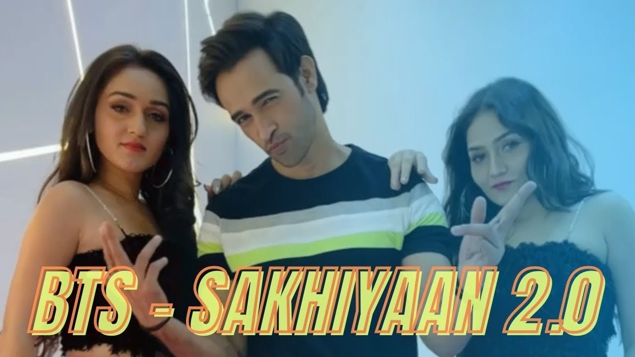 BTS - Sakhiyan 2.0 |sharma sisters |karan sharma #sasuralsimarka2 #reevaan #karansharma #bts