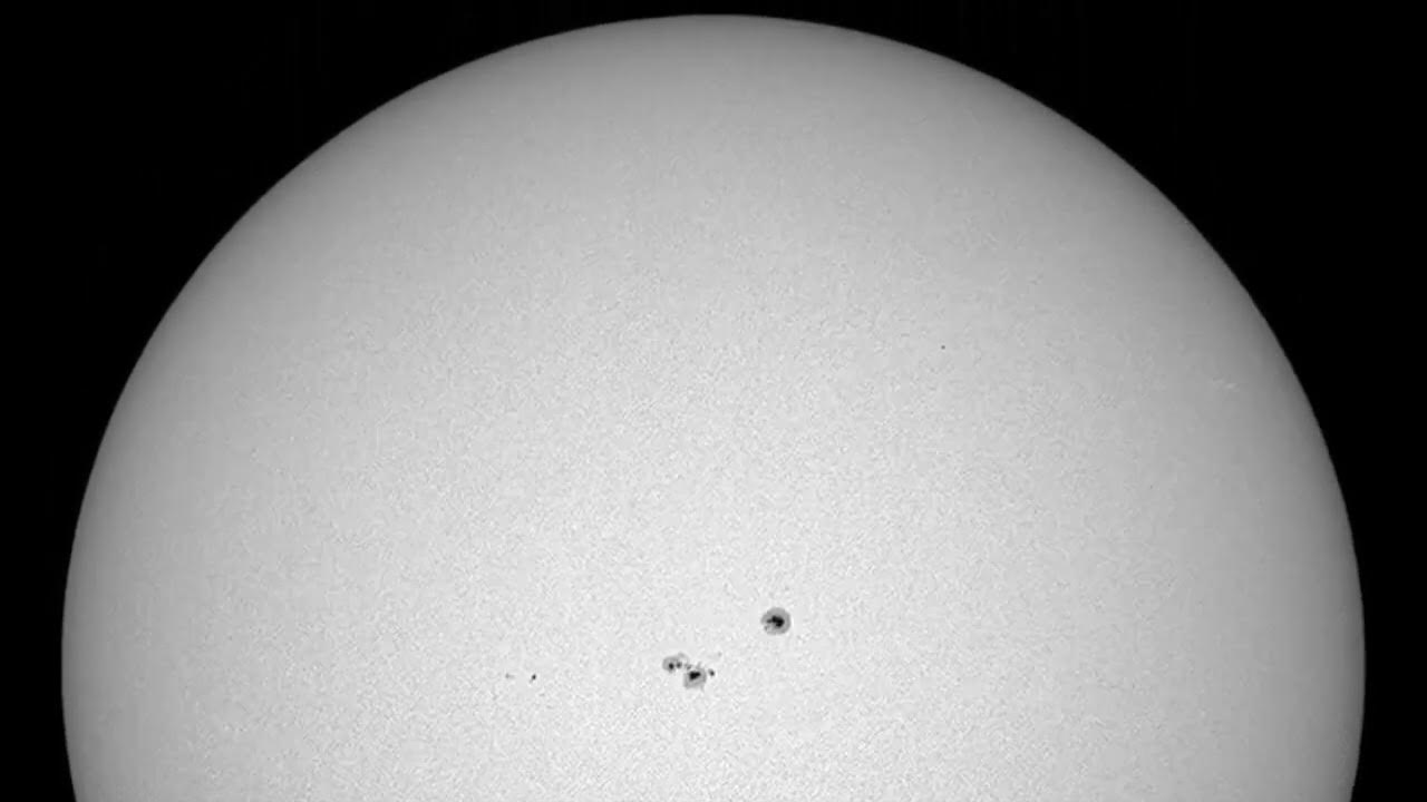 NASA images of Sun Spots..York College AST 102