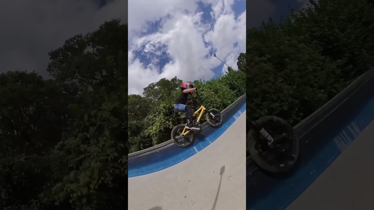 Big ledge little bike. 