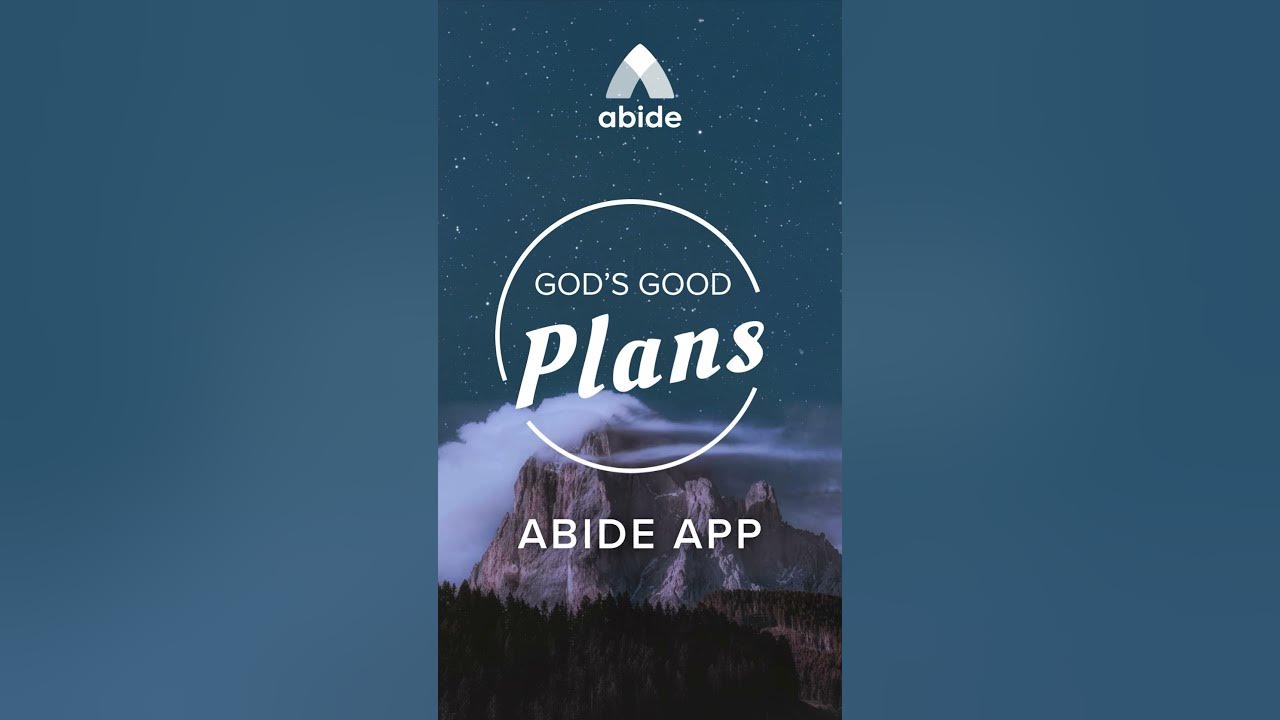 Confident in God Abide App YouTube
