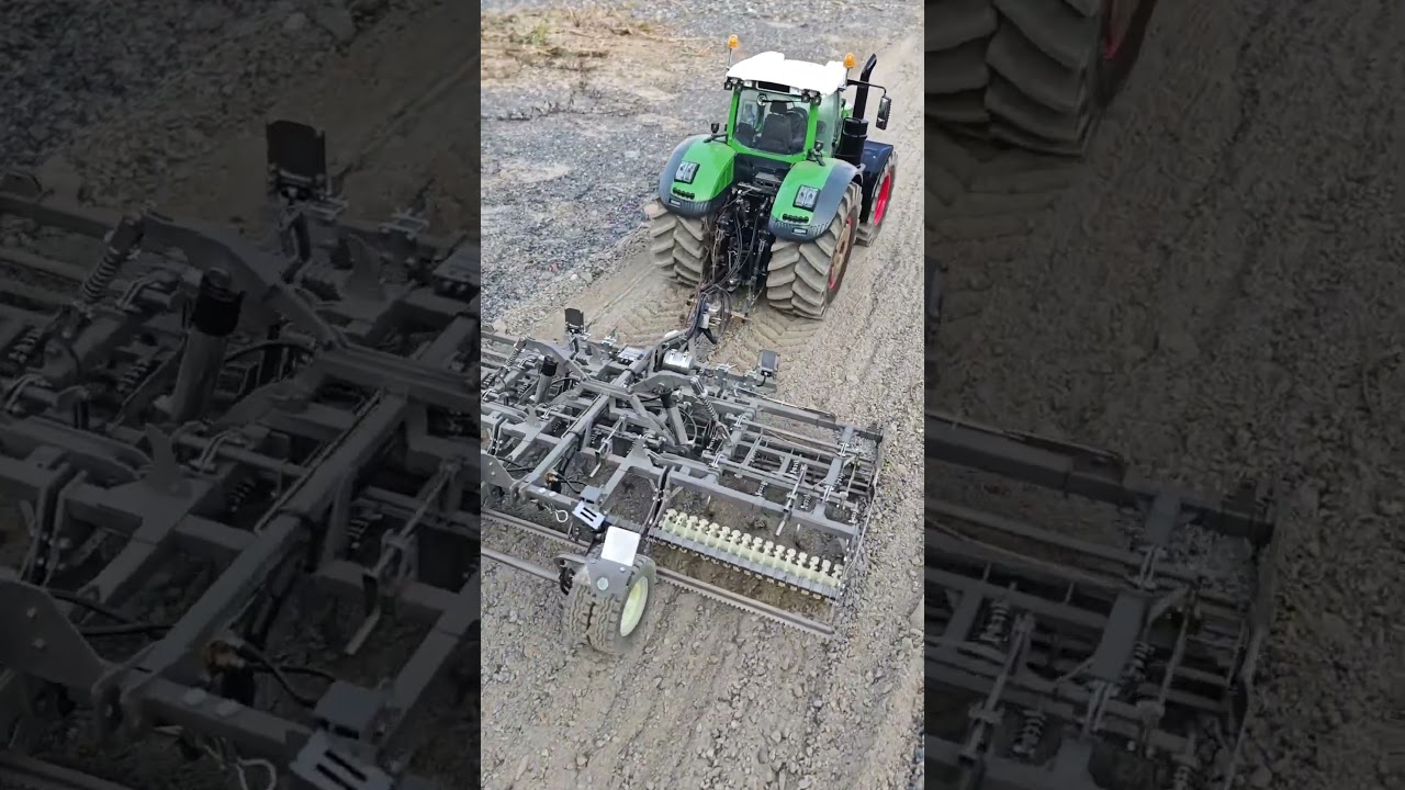 LESU metal K500 seedbed pre-sowing machine: hardcore in every detail. 