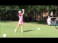 Annika Sorenstam Golf Swing At 47 Years Of Age の動画、YouTube動画。