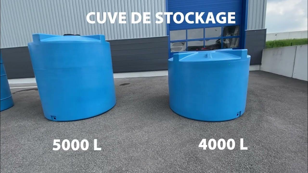 Récupérateur d'eau de pluie décoratif en polyéthylène 340 L - Plast'Up